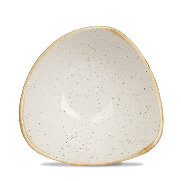 Barley White Triangle Bowl 18.5cm